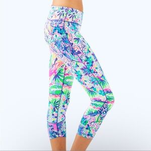 Lilly Pulitzer Rochelle weekender legging dancing on the deck size M